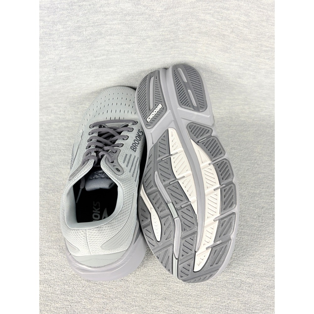 Brooks Ghost Max 3 Running Sneakers Mens 11.5 XW 4E Grey Black Comfort Light - Picture 7 of 10